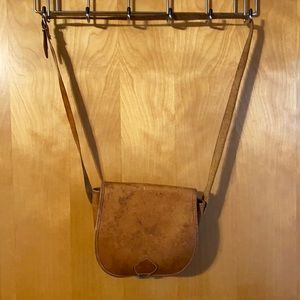 Vintage Leather purse/saddle bag - 50 years old